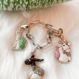 Swarovski Cow Charm